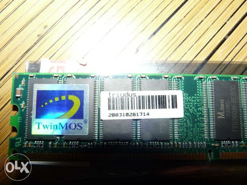 2 Triudus Memory Modules (2x512MB) PC3200424292536582164483