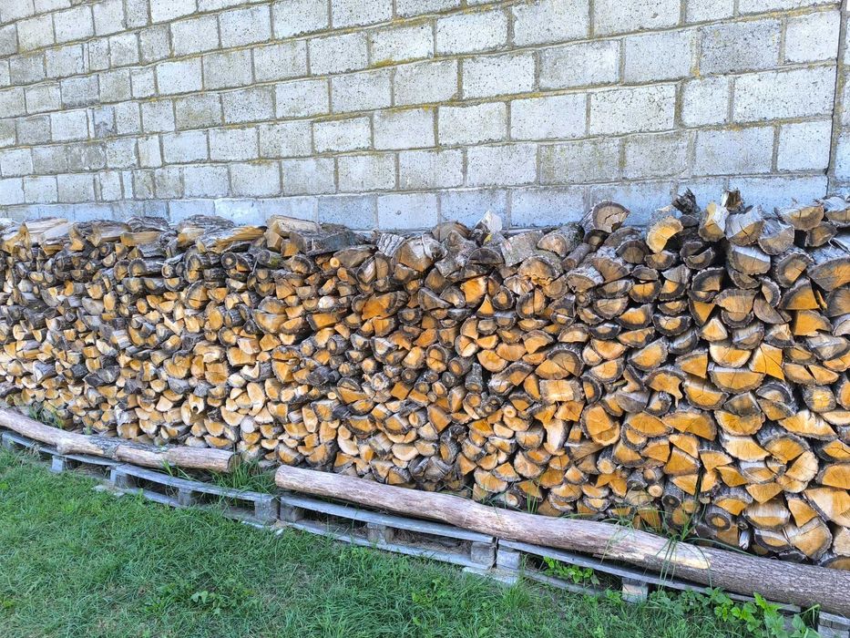 Dąb leśny łupany do kominka