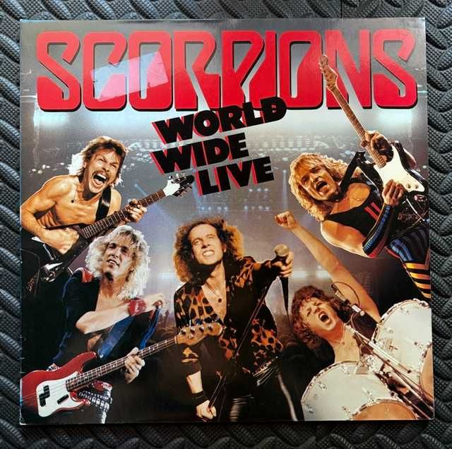 Scorpions ‎– World Wide Live 2xlp