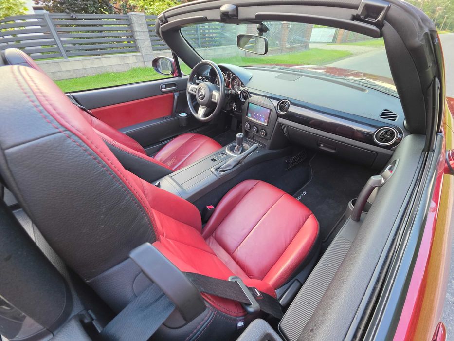 Mazda MX5 NC 2006r tylko 76tys km. Skóra, Navi, Bez kropki rdzy.