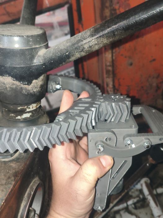 Sterowanie do ciągnika sadowniczego platformy