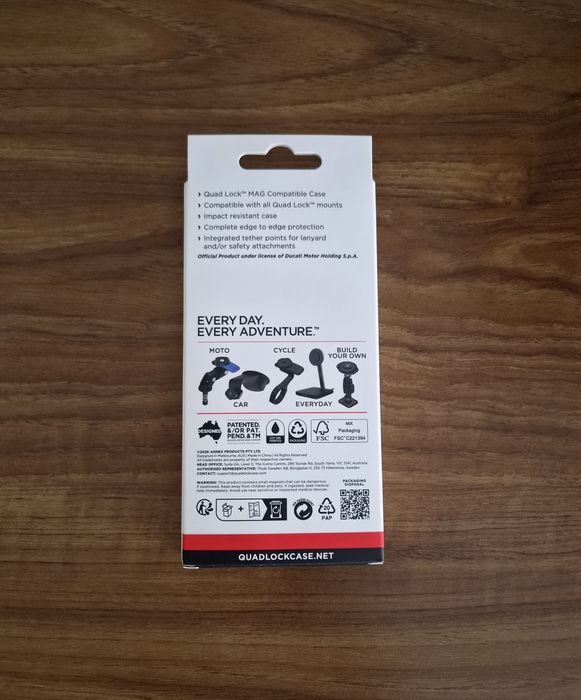 Quad Lock Samsung S26 Ultra e S25 Mag Case