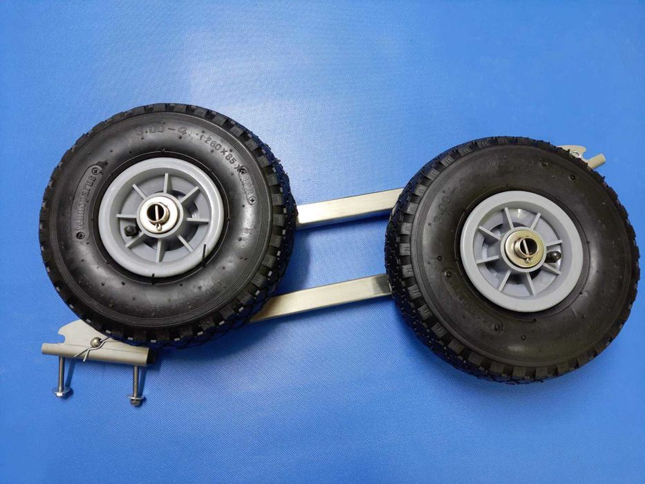 Транцевые колеса для лодки НДНД, транцеві колеса нержавійка КТ4Н для ч