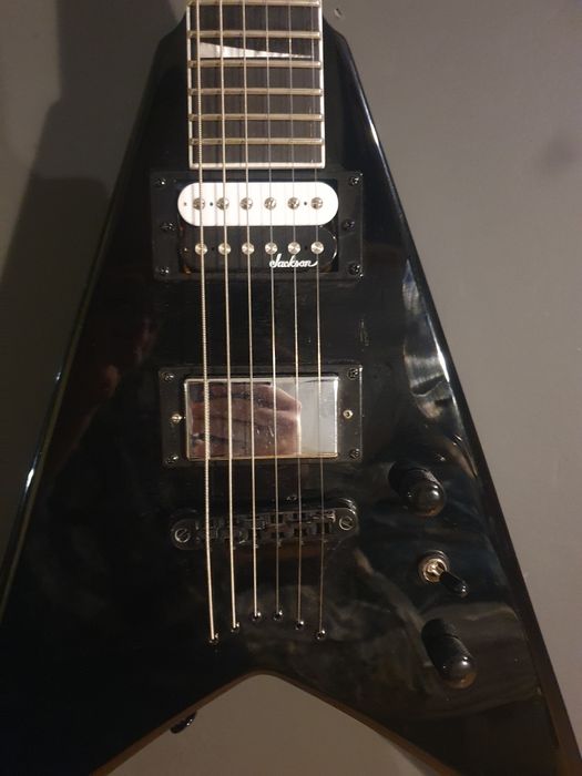 Jackson JS32T KING V + nowa elektronika + pokrowiec + custom merlinka