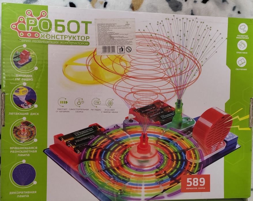 Електронний конструктор (1-"Electro Laboratory" , 2 - на 589 схем)