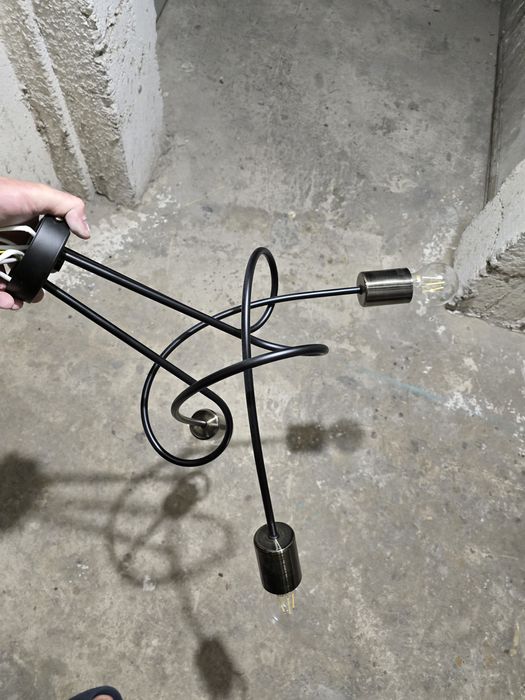 Lampa sufitowa tango black