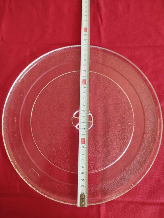 Prato para microondas com 27 cm