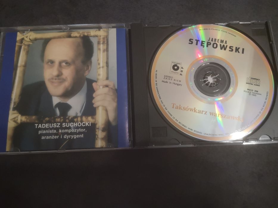 Jerema Stępowski płyta cd Taksówkarz warszawski