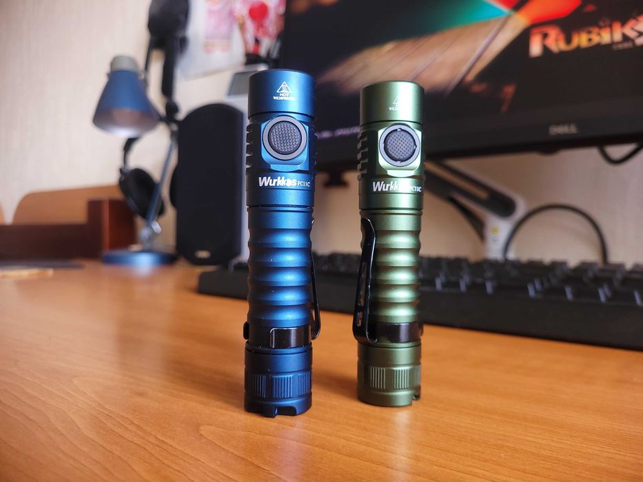 EDC Wurkkos FC11C TS26S H25LR Налобний універсал +RedLight HS42 Skilhunt H200 HiCRI Fireflies L50 TIR (+АКБ)