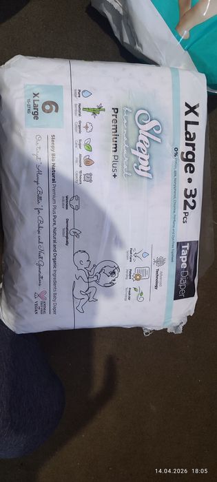 Памперси Sleepy 6