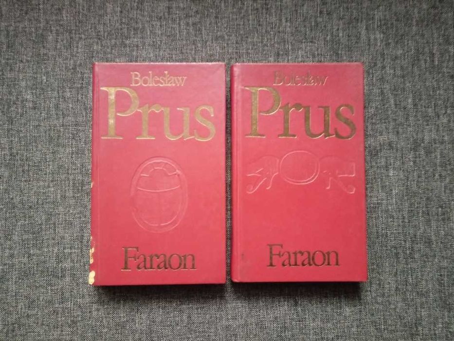 B. Prus "Faraon" Tom I II ERRATA 1974r