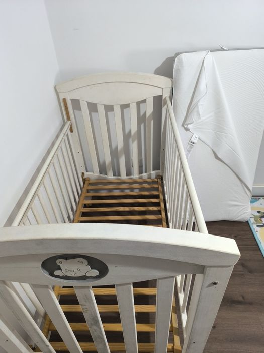 Berço trama + colchão viscoelástico novo