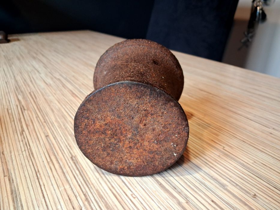 Galicja XIX wiek ok 200-letni ciężki moździerz ANTYK oryginał Unikat !