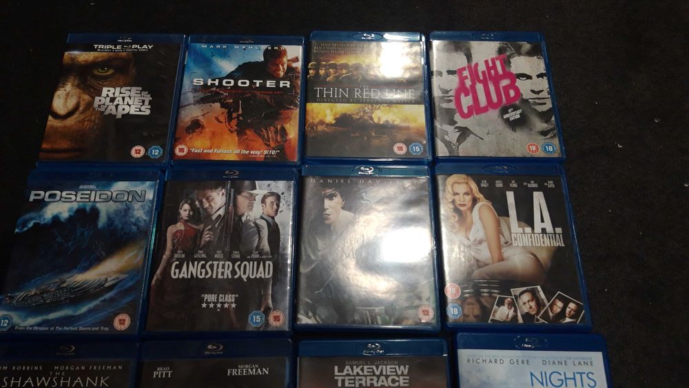 filmes blu-ray como novos