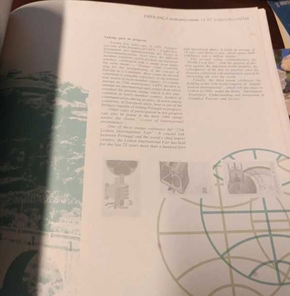 2º Livro catálogo Anual dos CTT "Portugal em Selos 1984"