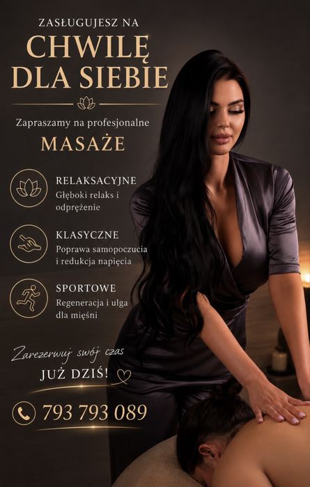 Masaze relaksacyjne Wrocław