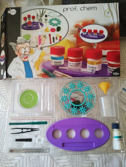 Kit quimica 10 anos prof chem