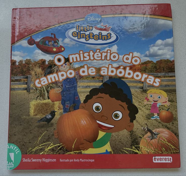 Little Einsteins - O mistério do campo de abóboras - livro