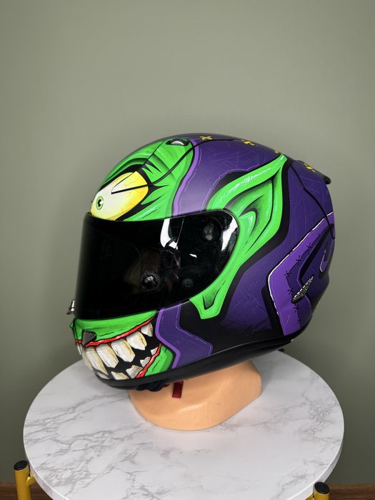 Kask Motocyklowy Hjc L RPHA 11 Green Goblin Marvel Sportowy Agv Shoei