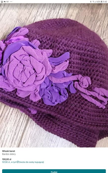 Włoski      beret