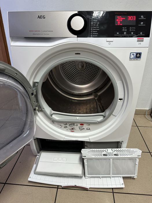Suszarka AEG 8000 Series 9kg Pompa Ciepła 60cm GW
