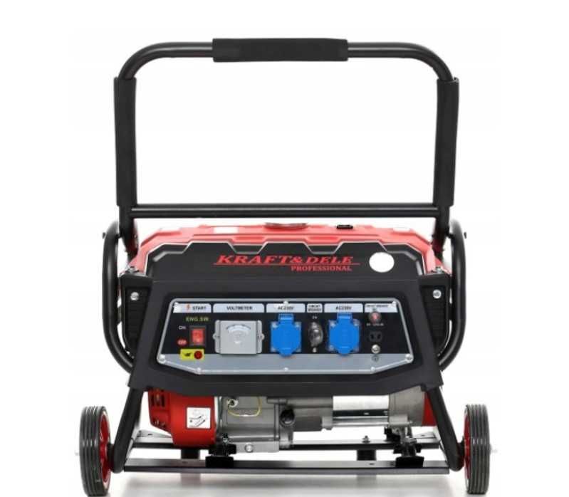 Генератор бензиновий 3 кВт однофазний Kraft&Dele KD138 100% МІДЬ