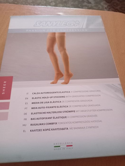 Продаются  компрессионные чулки новые