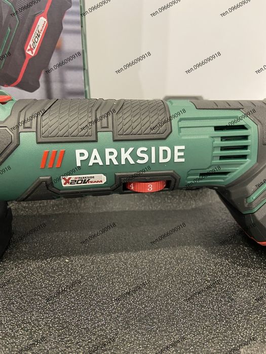 Акумуляторна шліфувальна машина, болгарка Parkside PWSA Німеччина