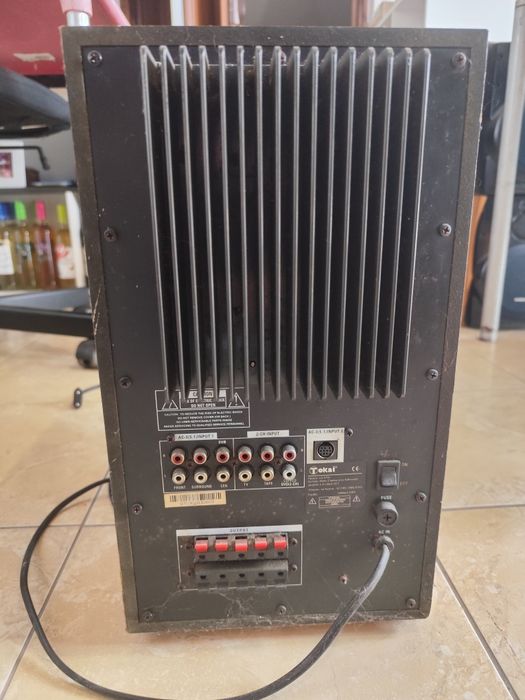 Sistema de som usado