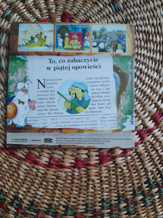 VCD z bajką Byli sobie podróżnicy