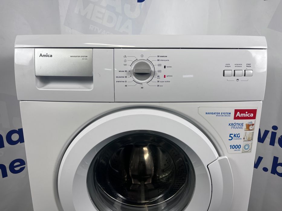 Pralka Amica Stan Bardzo Dobry 5 kg/1000 ob /A+ /Dostawa/Gwarancja