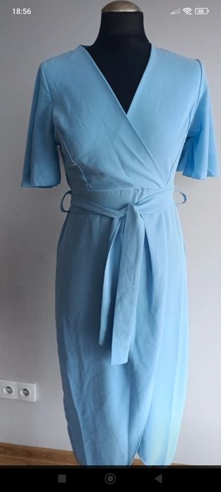Sukienka błękitna