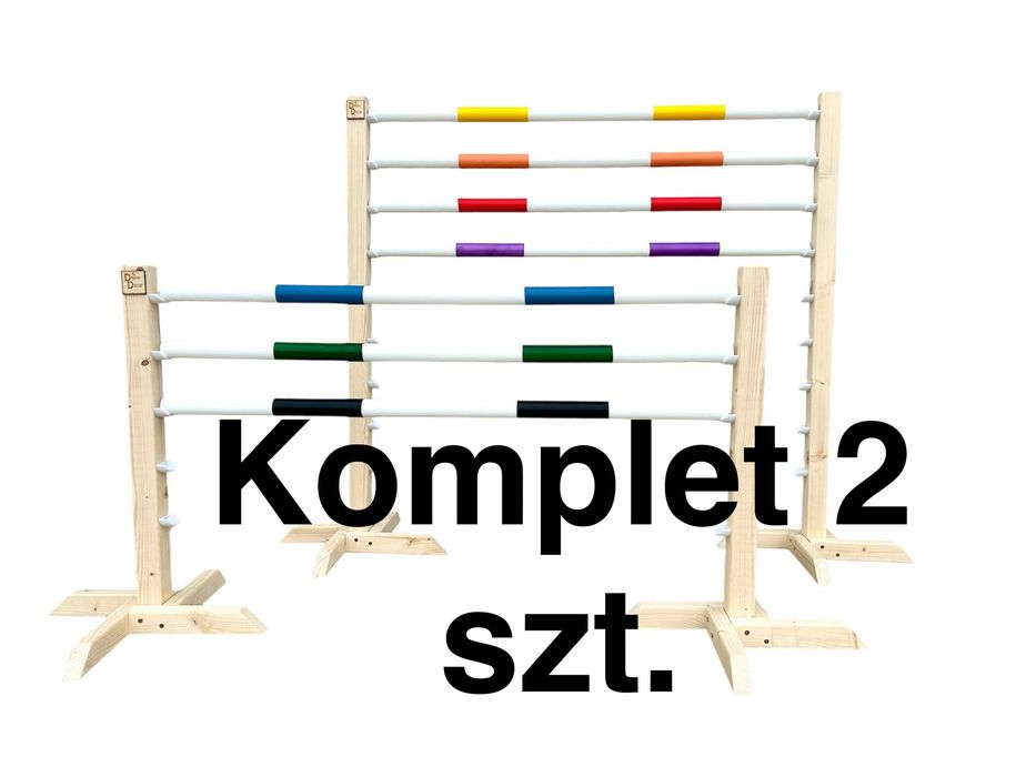 Zestaw przeszkoda hobby horse
