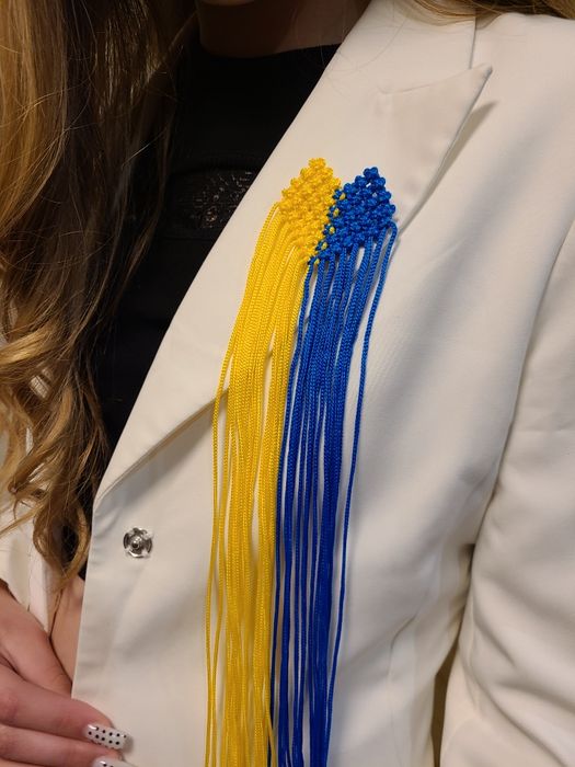 Брошка серце макраме/пояс припинда/ пташка / аксесуари