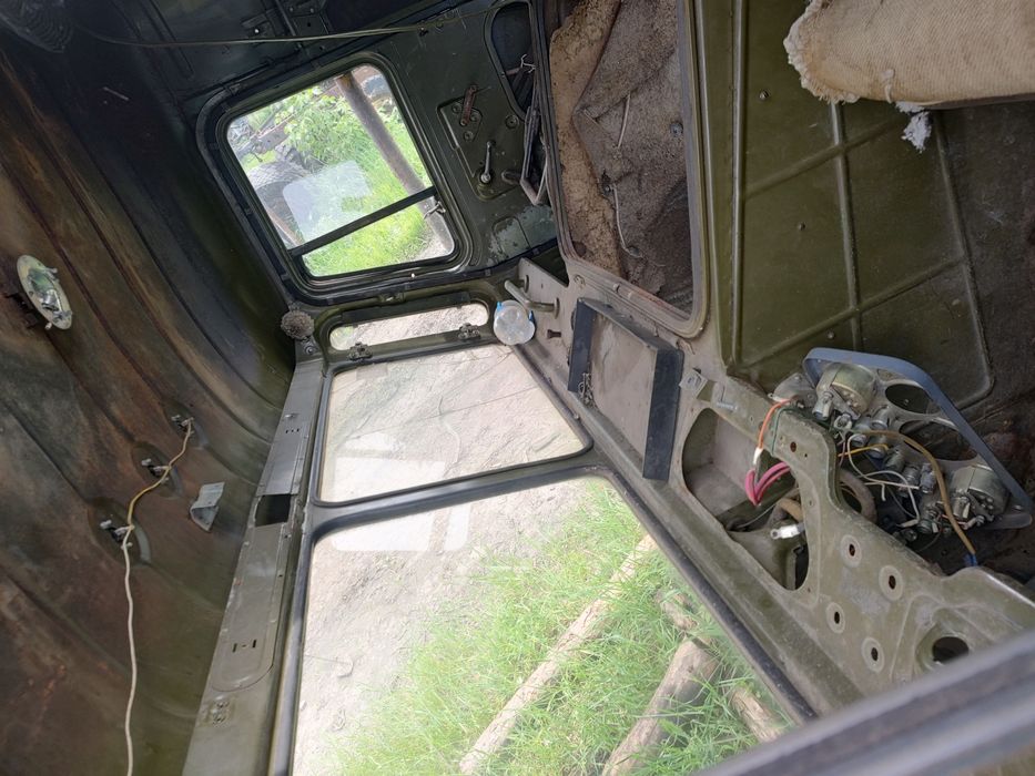 Кабіна Газ 66, рама Газ 66, КПП Газ 66