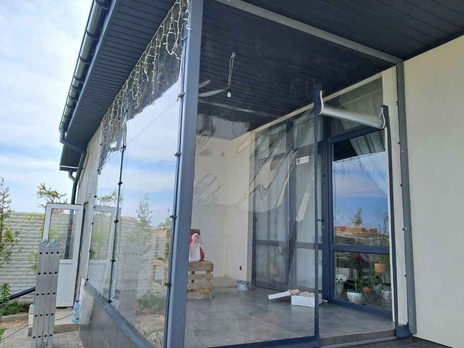 Мʼякі вікна Чернівці - штори з плівки пвх, рідкі вікна Чернівці