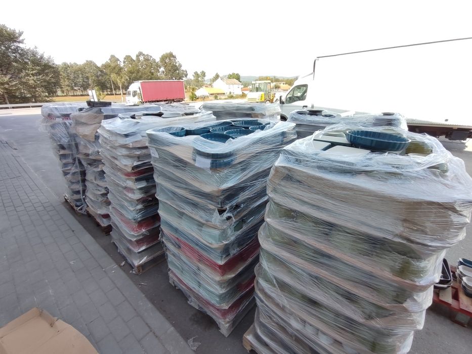 Paletes de louça para revenda