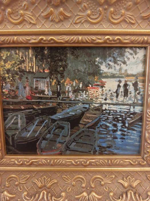 Miniatura réplica "La grenouillère" Monet