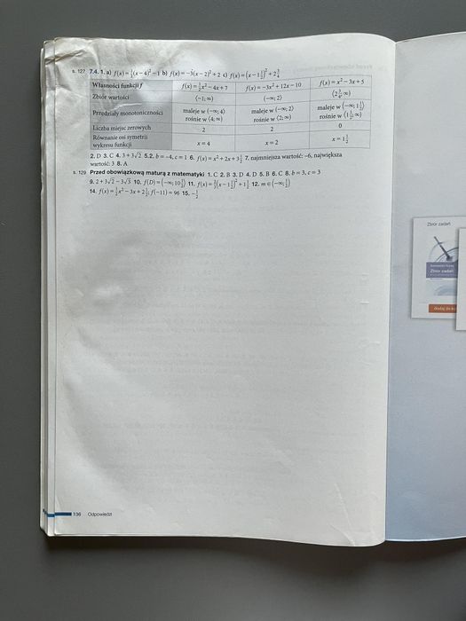 Karty pracy ucznia MATeMAtyka 1 zakres podstawowy