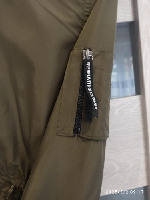Śliczna kurtka parka, H&M, rozmiar 158
