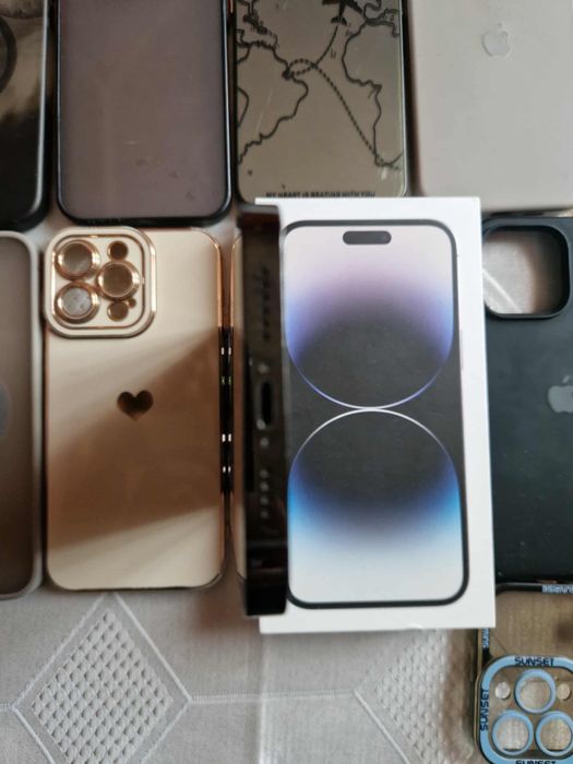 SPRZEDAM IPHONE 14PRO MAX 87% baterii zestaw Idealny stan