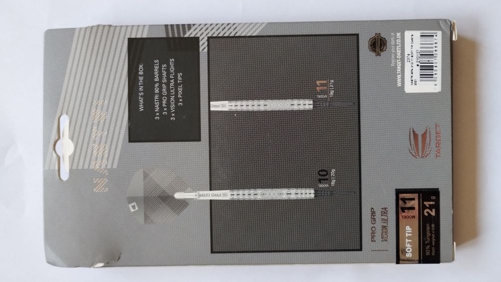 Lotki dart soft Target Nastri 11 21g 90%
