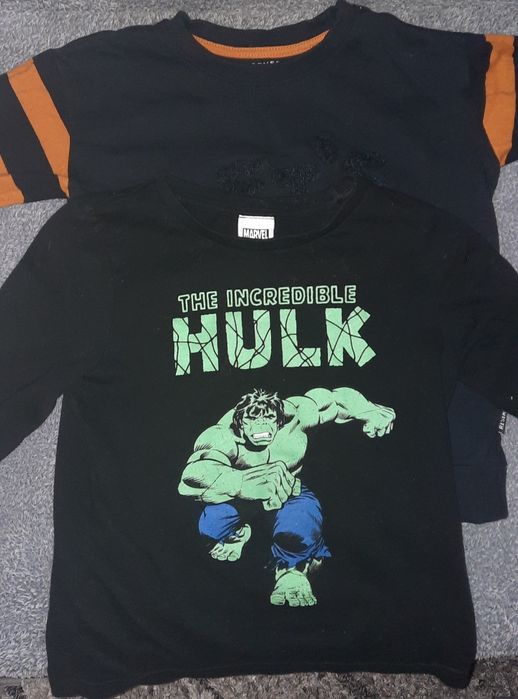 2 bluzki długi rękaw  Resered, Marvel, 110