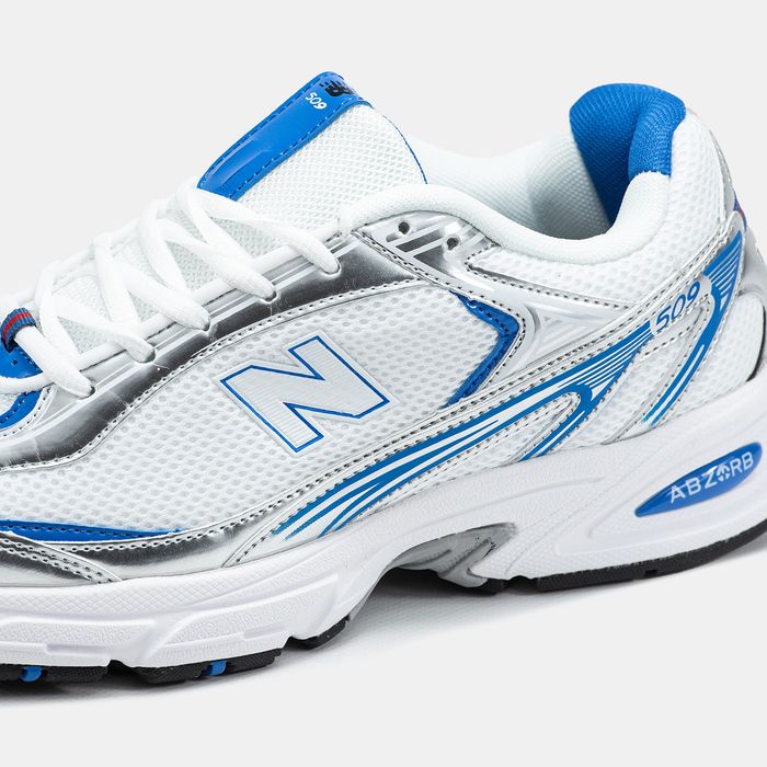 Кросівки Кроссовки New Balance 509 White Blue Белый Синий Білий Синій Кросовки демісезон