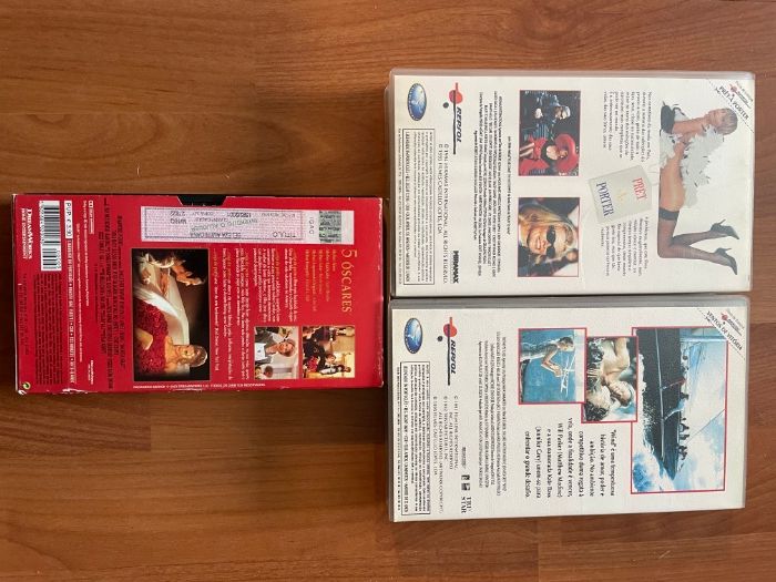 Diversos Títulos em VHS - actualizado em Julho