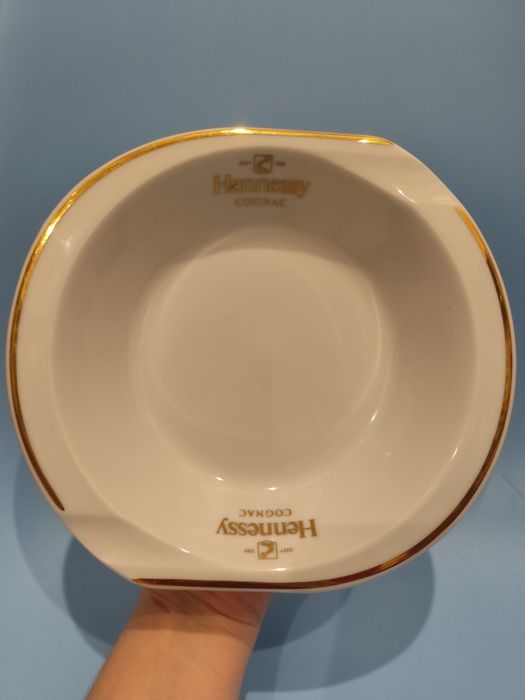 Вінтажна попільничка тарілка Hennessy Cognac (Франція,Limoges)