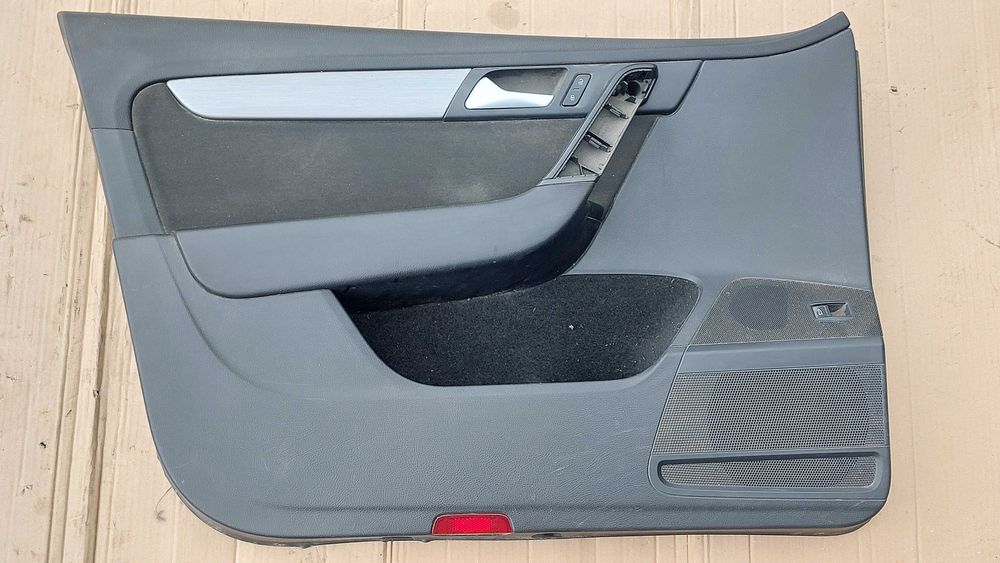 vw passat b7 boczek tapicerka drzwi lewy przód przednia czarna