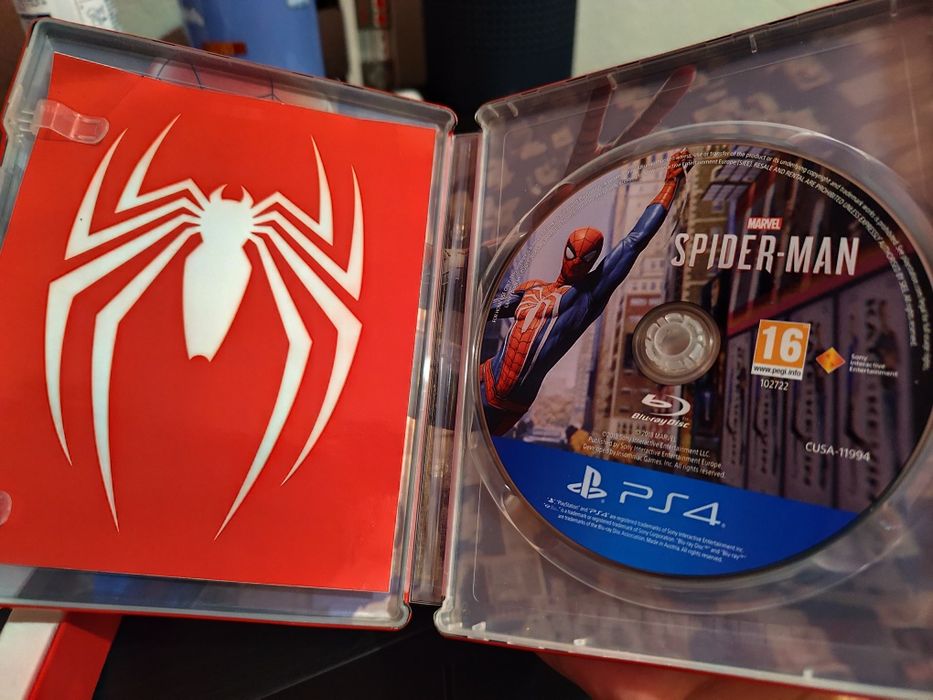 Jogo Spider Man Edição Especial PS4 novo