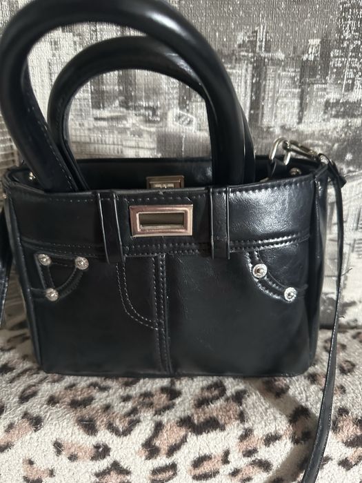 Сумка кежл кожа лак