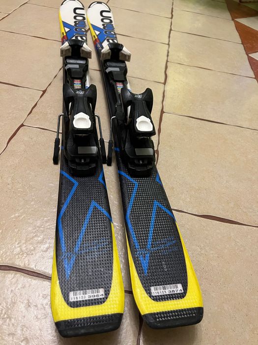 Narty Salomon 120 cm + buty narciarskie Salomon 24/24,5